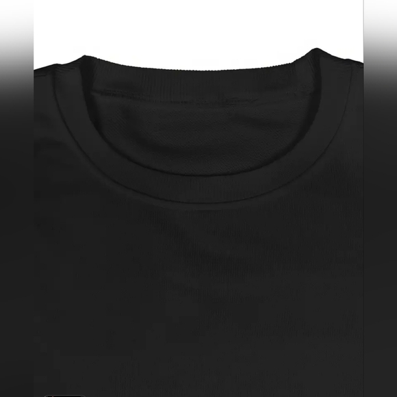 Black Sweatshirt with White Heart Fashion Inspired Size XXL 14 New in Package - Picture 3 of 3